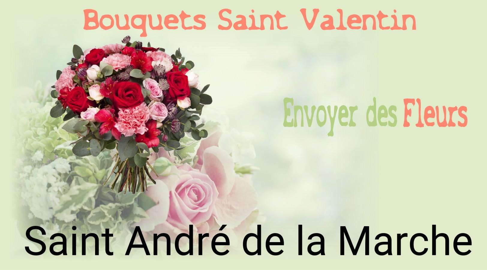 Roses de Saint-Valentin livrées à Saint-André-de-la-Marche